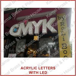 ACP Reverse Vinyl Cutting Flex Board Boards Acrylic SS Steel Golden Copper Brass Letters Sign Signs Boards Aluminium SS Collar Crystal Channel